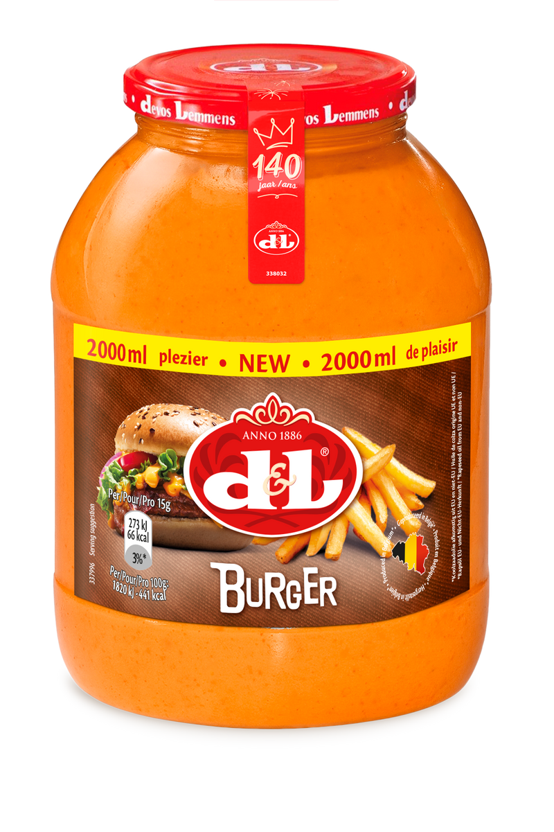 Devos & Lemmens Burger Saus 2L