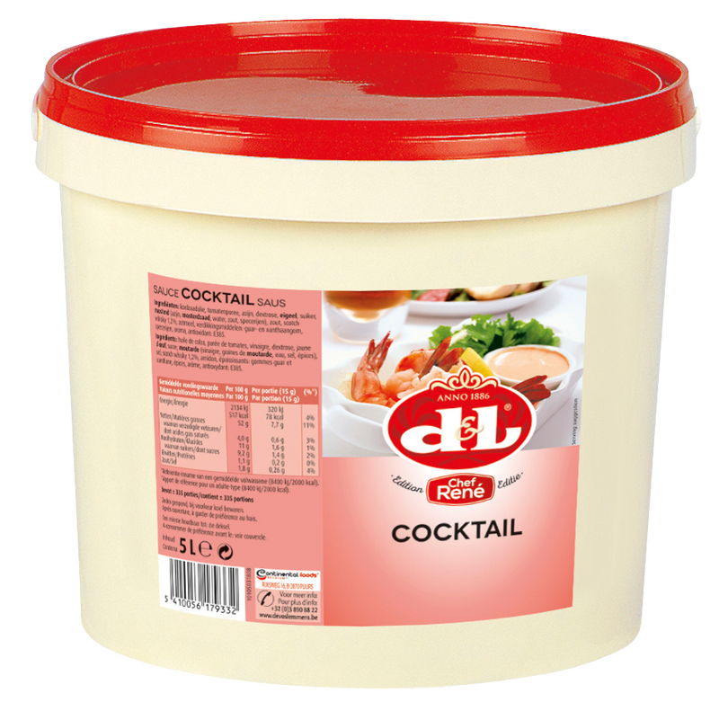 Devos & Lemmens Edition Chef René Cocktail 5L