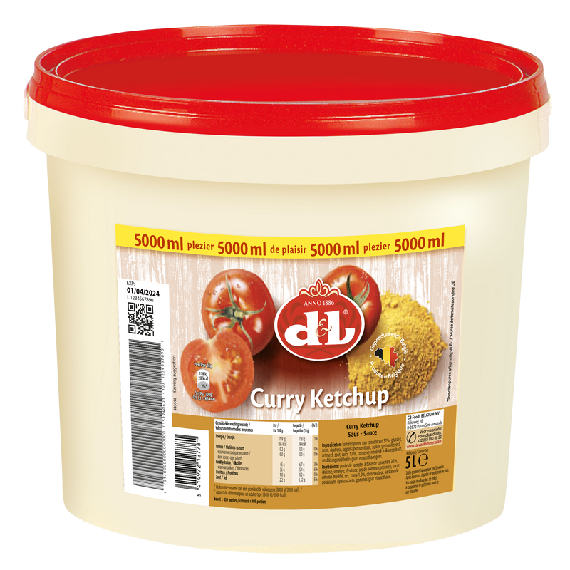 Devos & Lemmens Curry Ketchup 5L