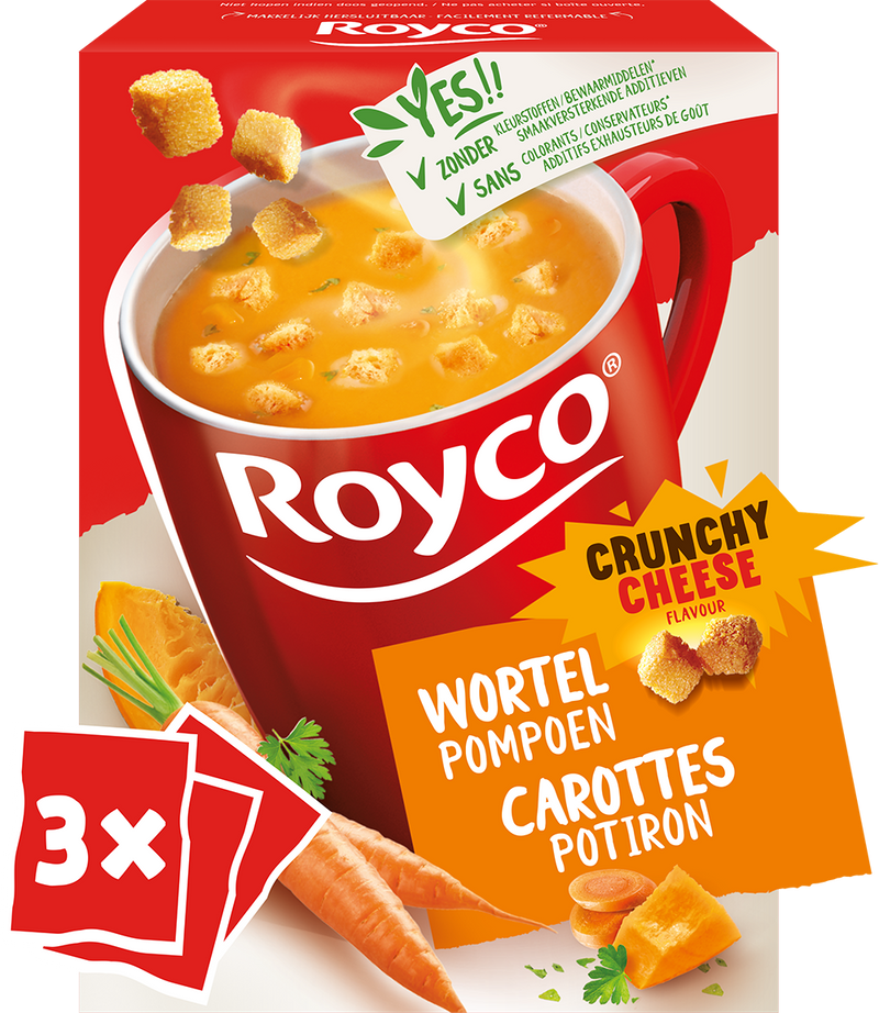 Crunchy Wortel-Pompoen - Royco