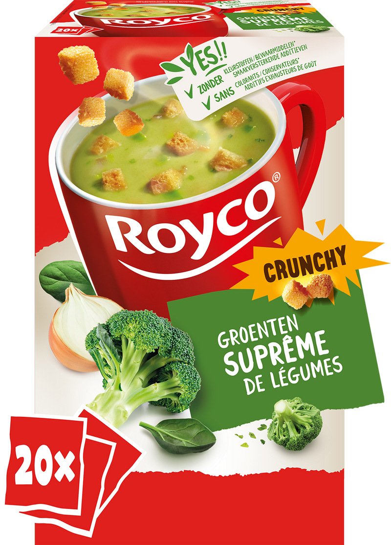 Crunchy Groentensuprême - Royco