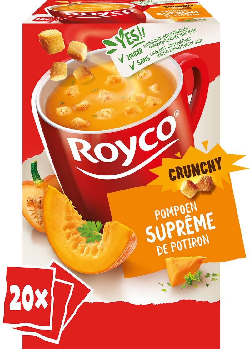 Crunchy Pompoensuprême - Royco