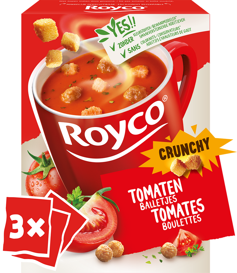 Crunchy Tomaten Balletjes - Royco